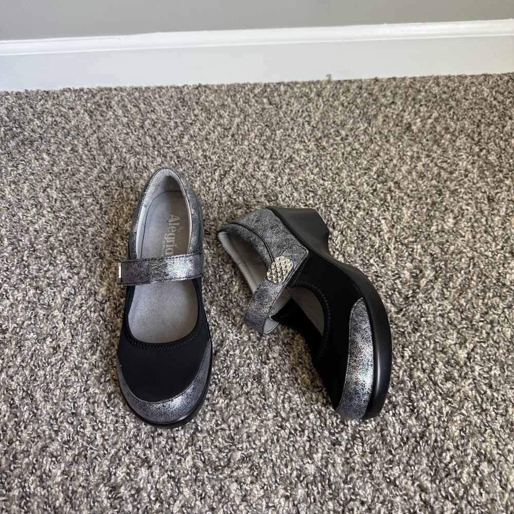 ALEGRIA Maya Mary Jane Wedge Platform Shoe Women’s Size 38 US 8 Comfort